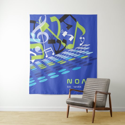 DIMENSIONALE Vleermuis Bar Mitzvah Foto Op Achterg Wandkleed (In situ)