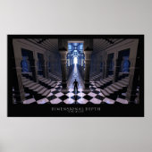 Dimensionele diepte poster (Voorkant)