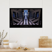 Dimensionele diepte poster (Keuken)