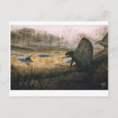 Dimetrodon Post Card Briefkaart (Voorkant)
