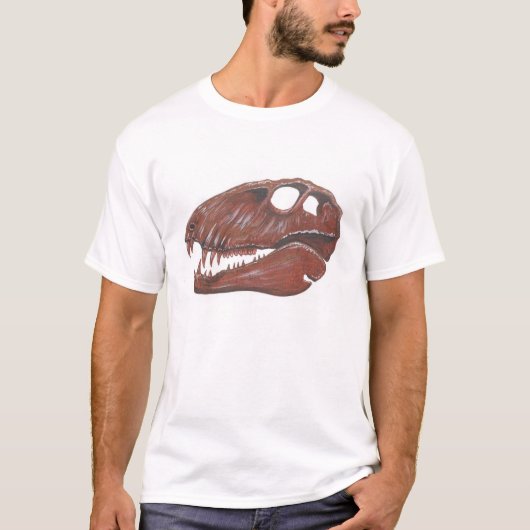Dimetrodon Skull Tshirt (Voorkant)
