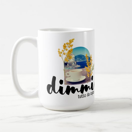 Dimmi Tutto da Capo (kust van Amalfi) Koffiemok (Links)