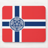 Dimmu Borgir Flag mousepad Muismat (Voorkant)