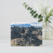 Dimmuborgir lavaveld, Myvatn gebied - IJsland Briefkaart (Staand voorkant)