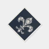 Dimond Fleur de Lis Royal Servet (Hoek)