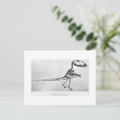 Dimorfodon macronyx art briefkaart (Staand voorkant)