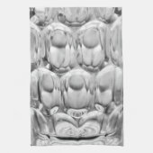 Dimpled pint bierglas theedoek (Verticaal)