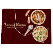 Dimsum Watercolor zakelijk Groot Cadeauzakje (Voorkant)