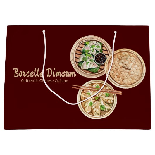 Dimsum Waterverf business Groot Cadeauzakje (Voorkant)