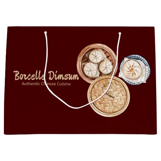 Dimsum Waterverf business Groot Cadeauzakje (Voorkant)
