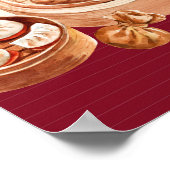 Dimsum Waterverf business Poster (Hoek)