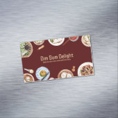 Dimsum-Waterverf Magnetisch Visitekaartje (Voorbeeld)