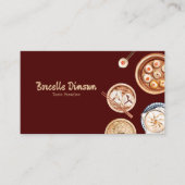 Dimsum-Waterverf Visitekaartje (Voorkant)