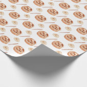 dimsumpatroon van de Waterverf Cadeaupapier (Hoek)