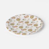 dimsumpatroon van de Waterverf Papieren Bordje (Gekanteld)