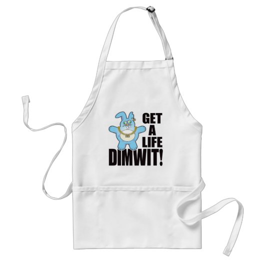 Dimwit Bad Bun Life Standaard Schort (Voorkant)