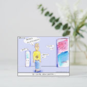 Dimwitz Comics "If You're from Boston" Briefkaart  (Staand voorkant)