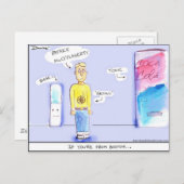 Dimwitz Comics "If You're from Boston" Briefkaart  (Voorkant / Achterkant)