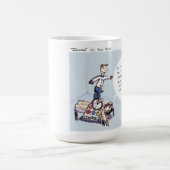 Dimwitz Comics Unicycle Massage Coffee Mok (Center)