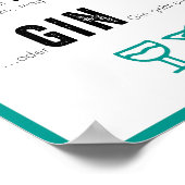 DIN A4 Poster "GIN GEHT AUCH" (Hoek)