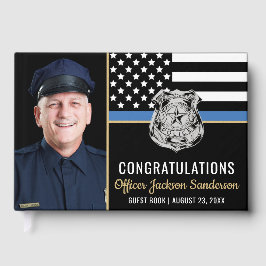 Din Blue Line van de politie zet foto's terug Gastenboek