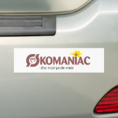 Din Musli Bumpersticker (Op auto)