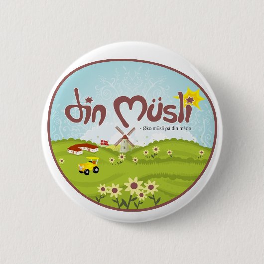 Din Musli Mechandise Ronde Button 5,7 Cm (Voorkant)