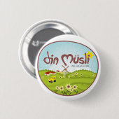Din Musli Mechandise Ronde Button 5,7 Cm (Voorkant /achterkant)