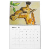 Dina Art 2014 Aangepaste gedrukte agenda Kalender (Feb 2027)
