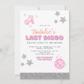 DINA Disco Cowgirl Desert Bachelorette Kaart (Voorkant)