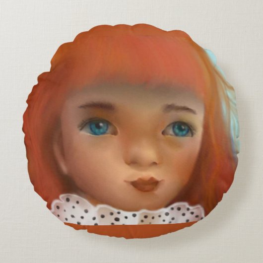 Dina Rond Kussen (Voorkant)