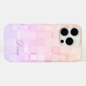 Dina - Sjabloon voor Jouw naam Zachte pastel gekle Case-Mate iPhone Case (Achterkant (horizontaal))