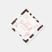 DINA Space Cowgirl Desert Bachelorette Disco Servet (Hoek)