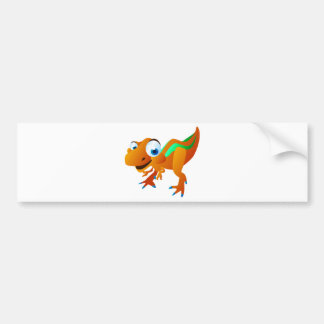 Dina The Dinosaur Bumpersticker