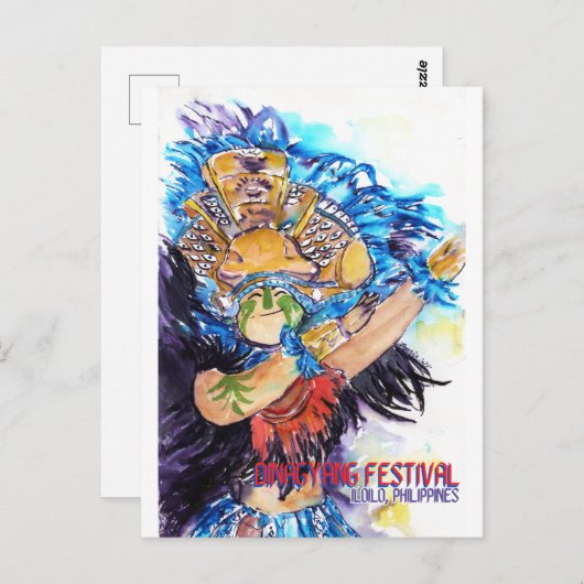 Dinagyang Festival - DNM Briefkaarten (Voorkant / Achterkant)
