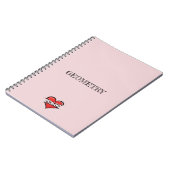 Dinah Hart Roze Notitieboek (Linkerzijde)