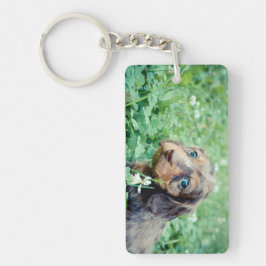 Dinah & Littermates Dubbele Foto Keepomwille Sleutelhanger