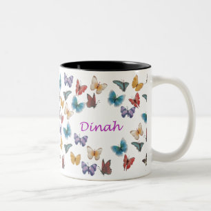Dinah Tweekleurige Koffiemok