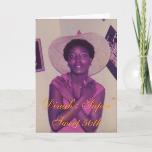 Dinah's Super Sweet 50th (Voorkant)