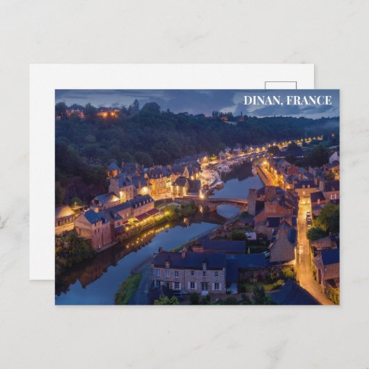 Dinan, Frankrijk Briefkaart (Voorkant / Achterkant)