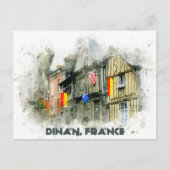 Dinan Frankrijk Middeleeuwse stad Franse reizen Briefkaart (Voorkant)