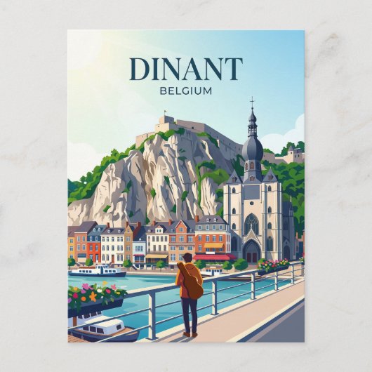 DINANT BELGIË BRIEFKAART (Voorkant)