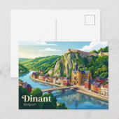 Dinant België Briefkaart (Voorkant / Achterkant)