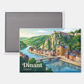 Dinant België Magneet (Voorkant / Achterkant)