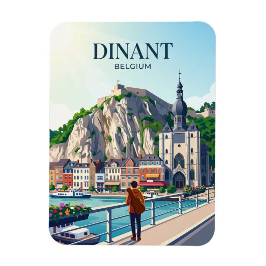 DINANT BELGIË MAGNEET (Verticaal)