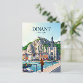 DINANT BELGIUM BRIEFKAART (Staand voorkant)