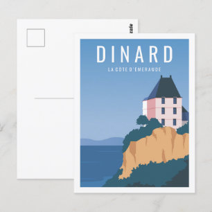 Dinard la cote d' emeraude Travel Place Briefkaart