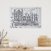 Dinard, Noord-Bretagne, Frankrijk Poster (Keuken)