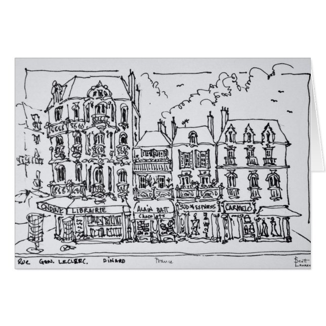 Dinard, Noord-Brittany, Frankrijk (Voorkant Horizontaal)