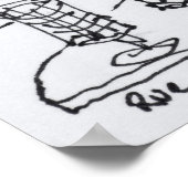 Dinard, Noord-Brittany, Frankrijk Poster (Hoek)